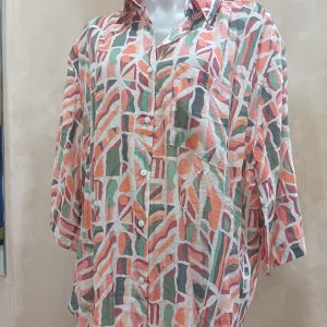Italian Abstract Print shirt